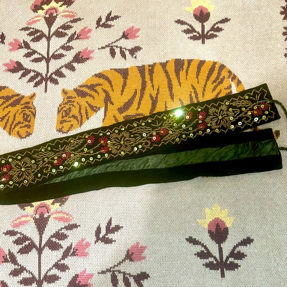 VINTAGE beaded belt/sash - Picture 1 of 5